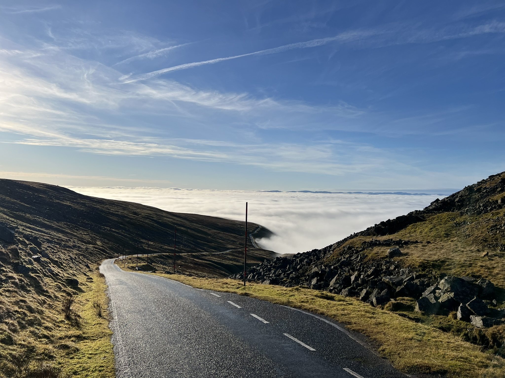 Great Dun Fell, a cycle of two halves